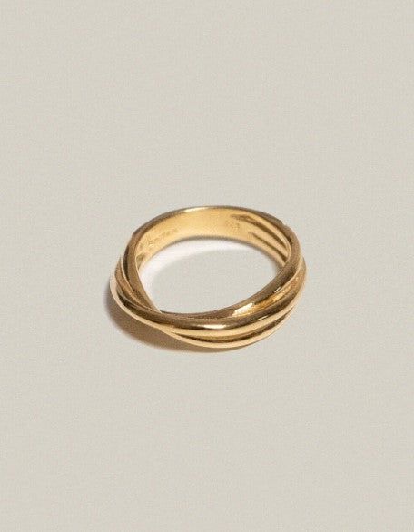 partez（パルテ）の「Tangled ring Gold（Accessories）」