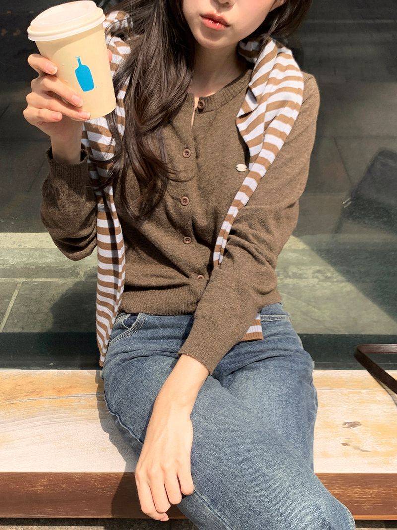 [MADE] MIETTE CASHMERE ROUND CARDIGAN