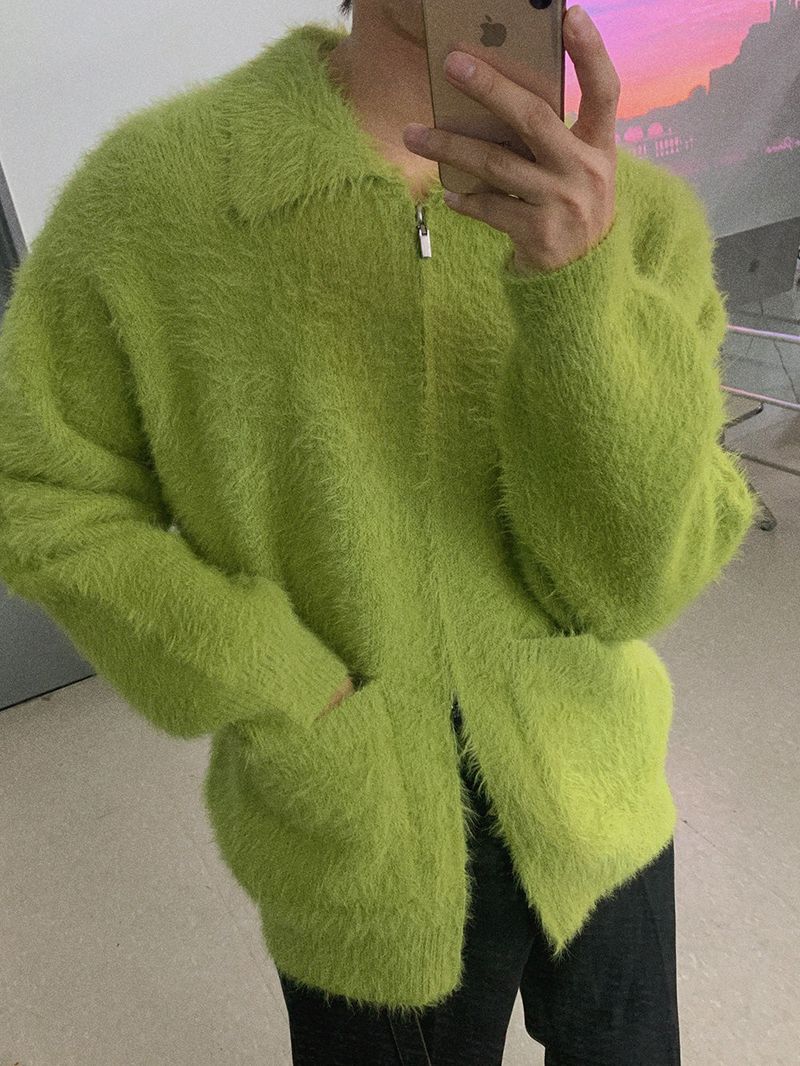ASCLO Angora Pocket Zip Up (5color)