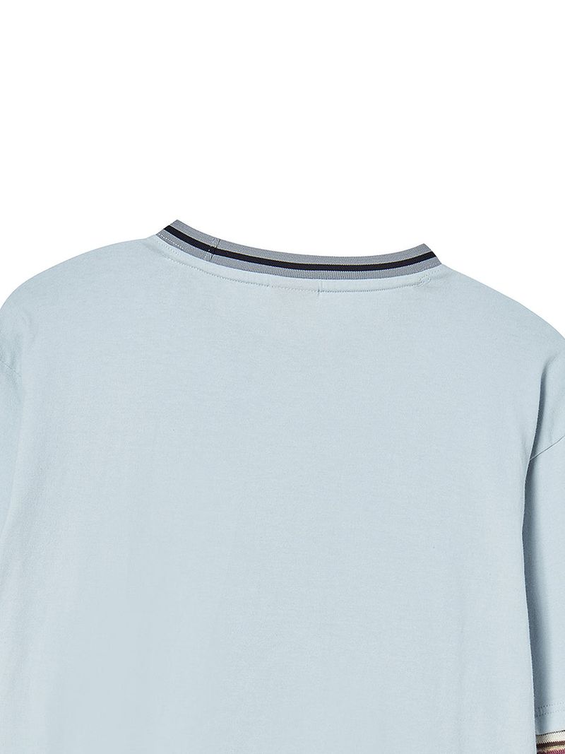 KNITTED LAYERED L/S (LIGHT BLUE)