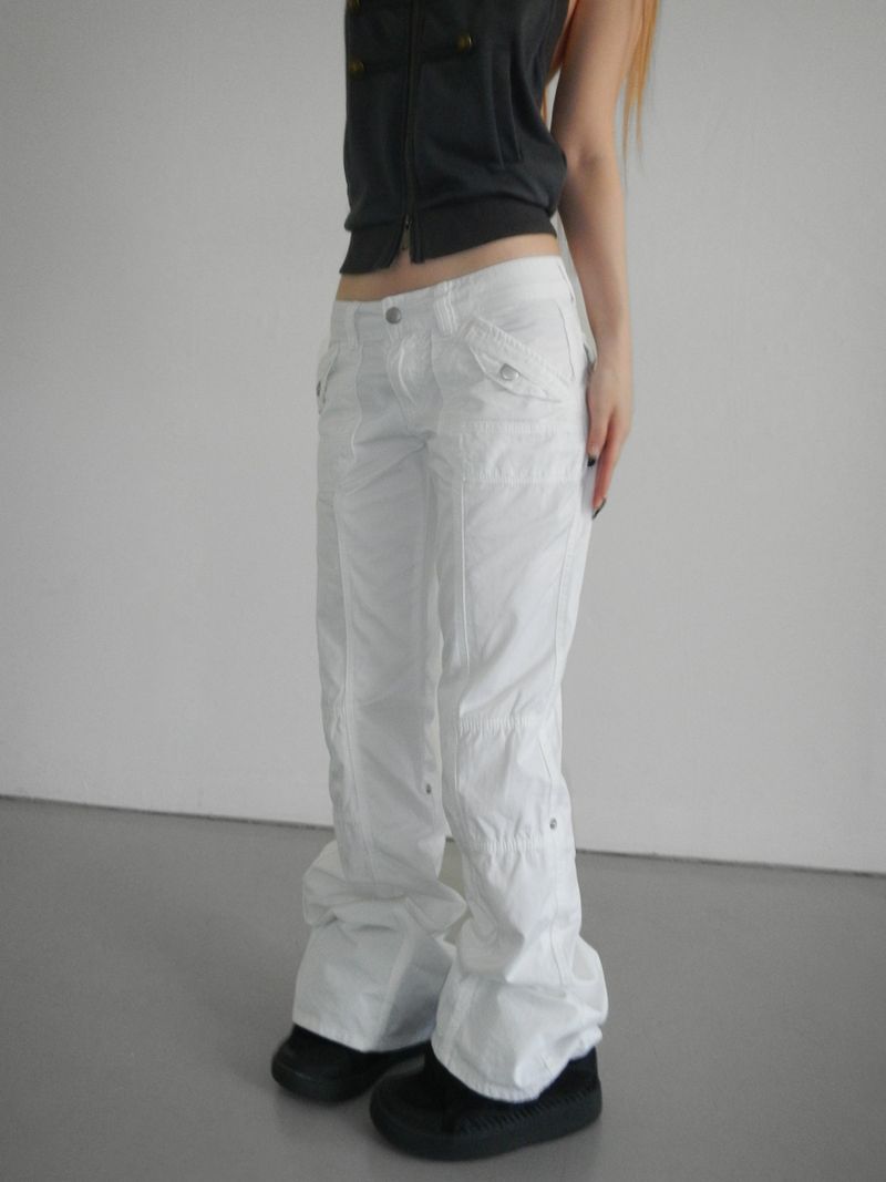 crispy 81 straight pants(2 color)