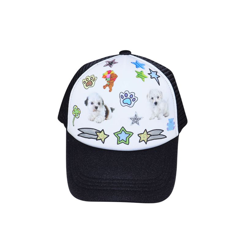 hurjaboyacc（ホジャボーイアクセ）の「puppy trucker cap（Hats）」
