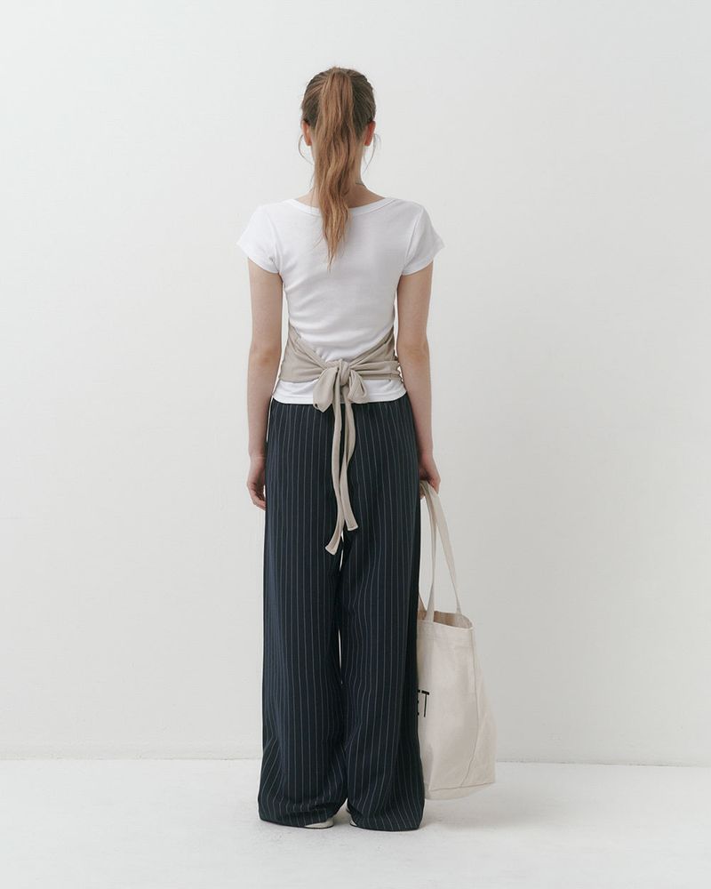 [MADE] Wear, striped long pants