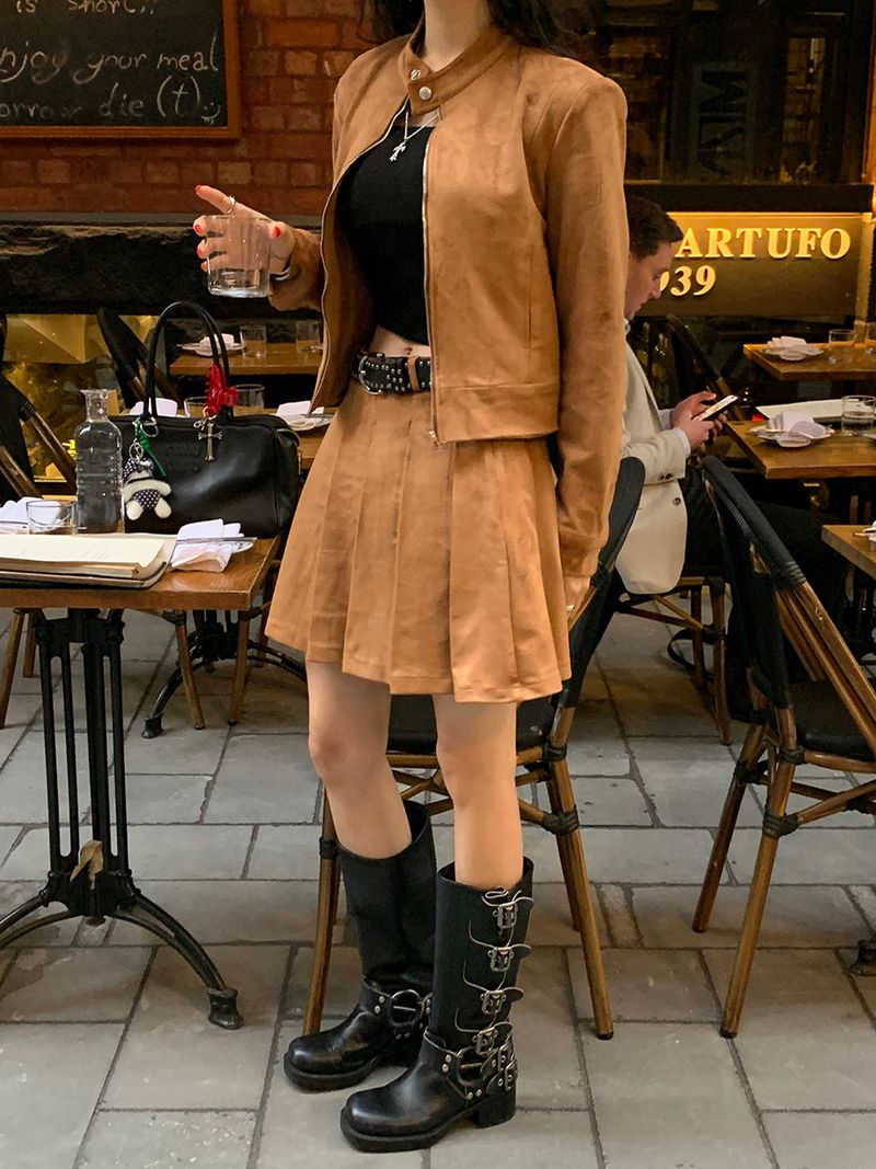 [MADE] Rump Suede Racing Jacket