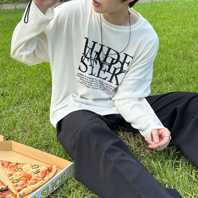 lemenne（ルメンヌ）の「LMN Hyde Oversized Fit Knitwear Long-Sleeved T-Shirt (3 colors)（Tops）」