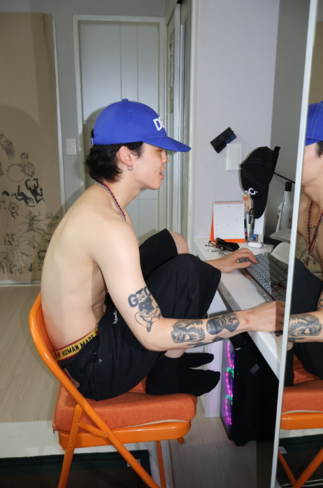 LOGO CAP - BLUE