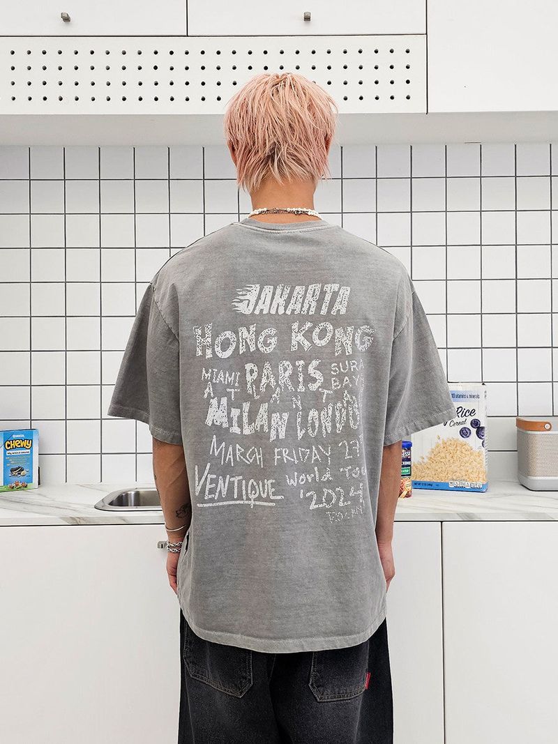 VENTIQUE Remember us T-shirt 3color