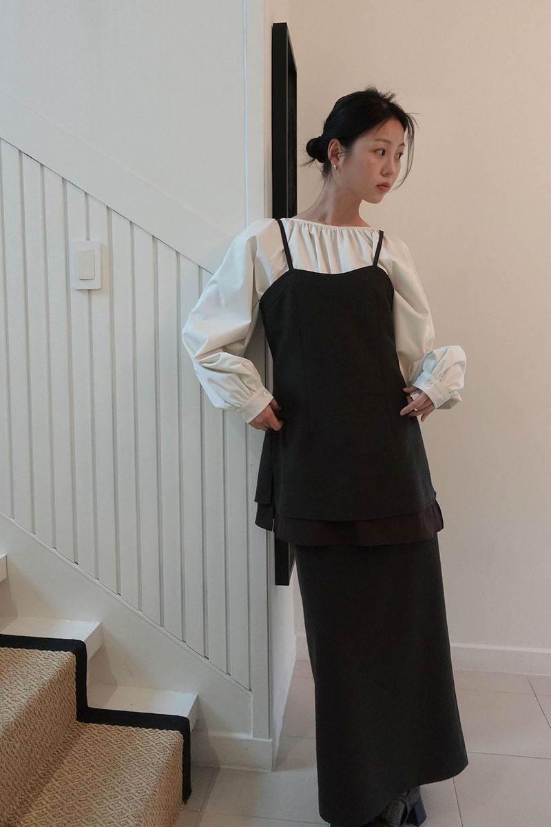 m.o.k（モク）の「solitude wool skirt (2C)（Skirts）」