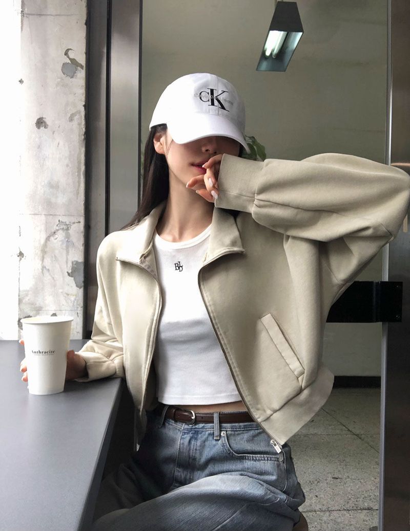BEIDELLI（ベイデリー）の「[BELLIDE MADE] Pigment-to-way half-neck zip-up（Tops）」