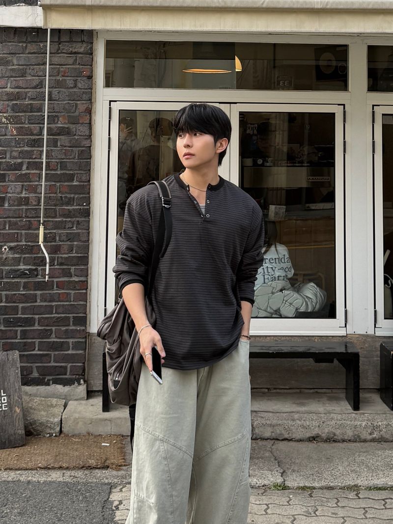 Dun strip henry tee