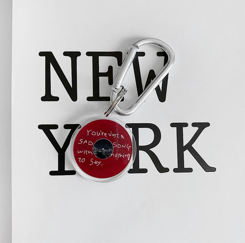 Sound is Colour! Keyring (Red)