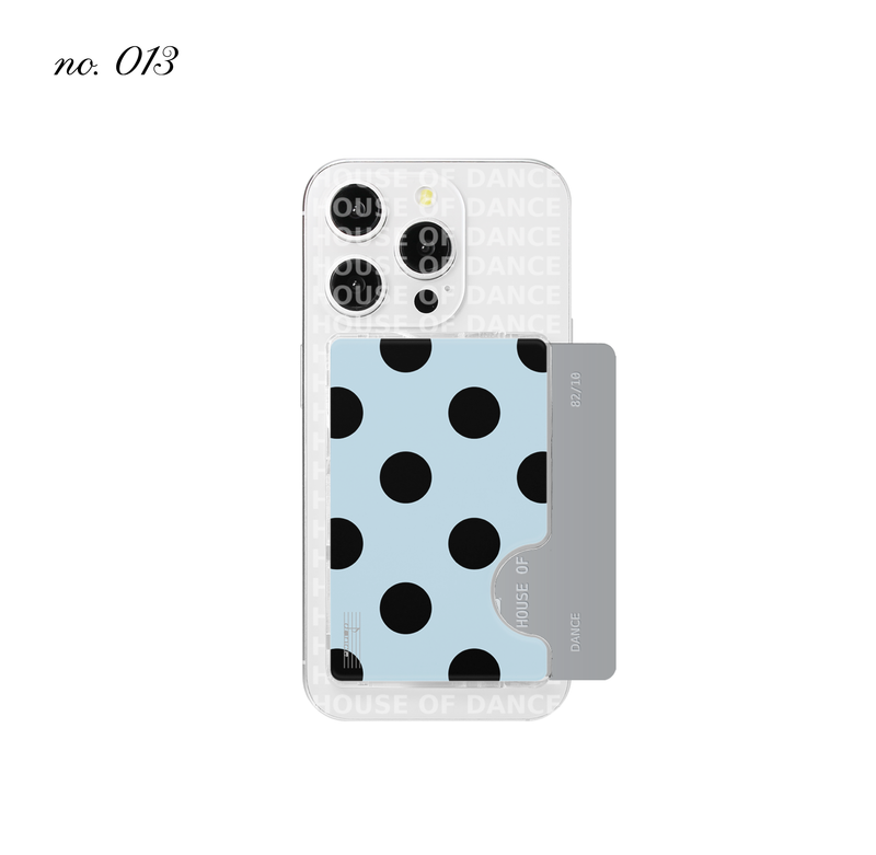 DANCE [ no. 013 ~ no. 025 ] Circles Magsafe card pocket