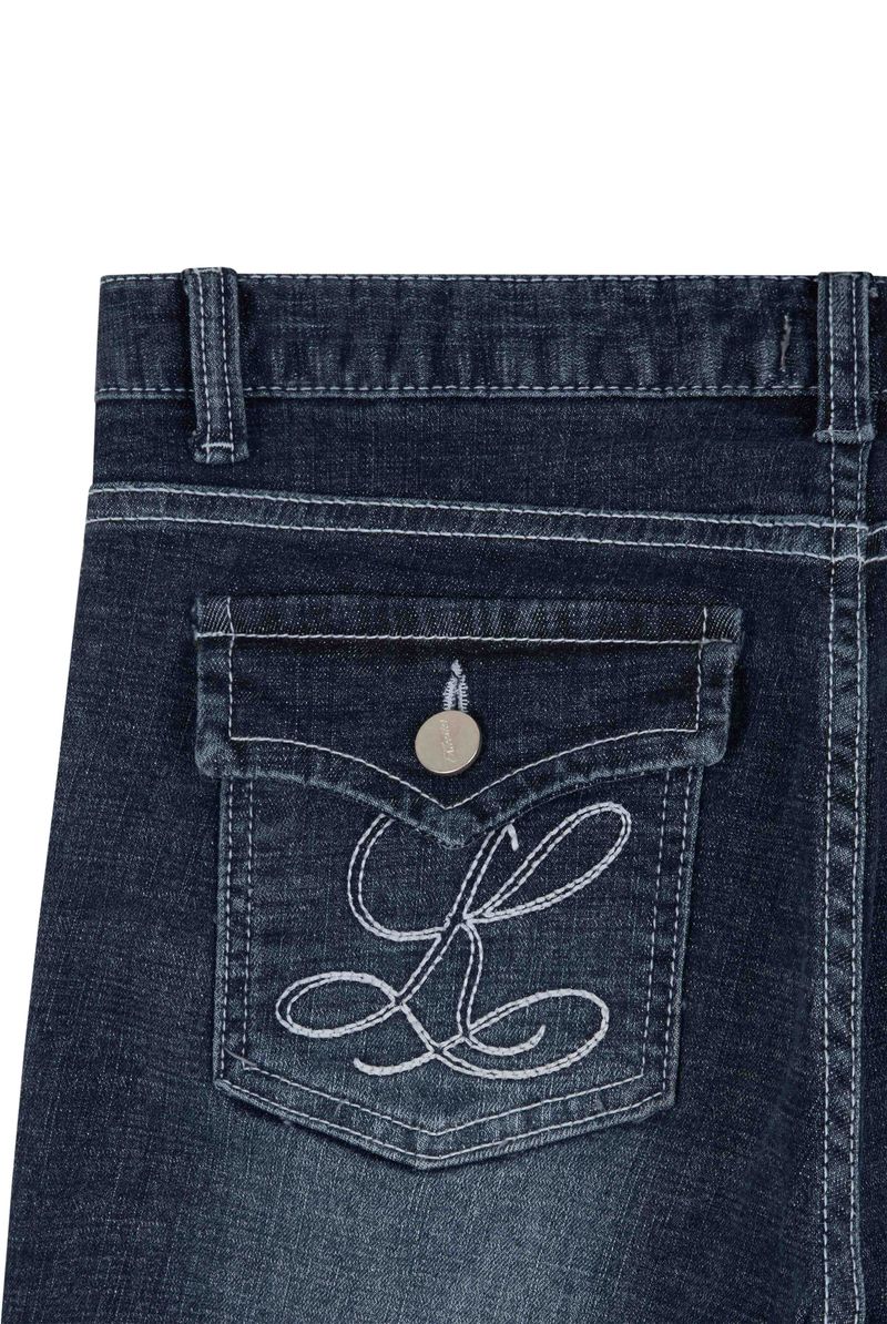 Tiffany bootcut jeans, Deep blue