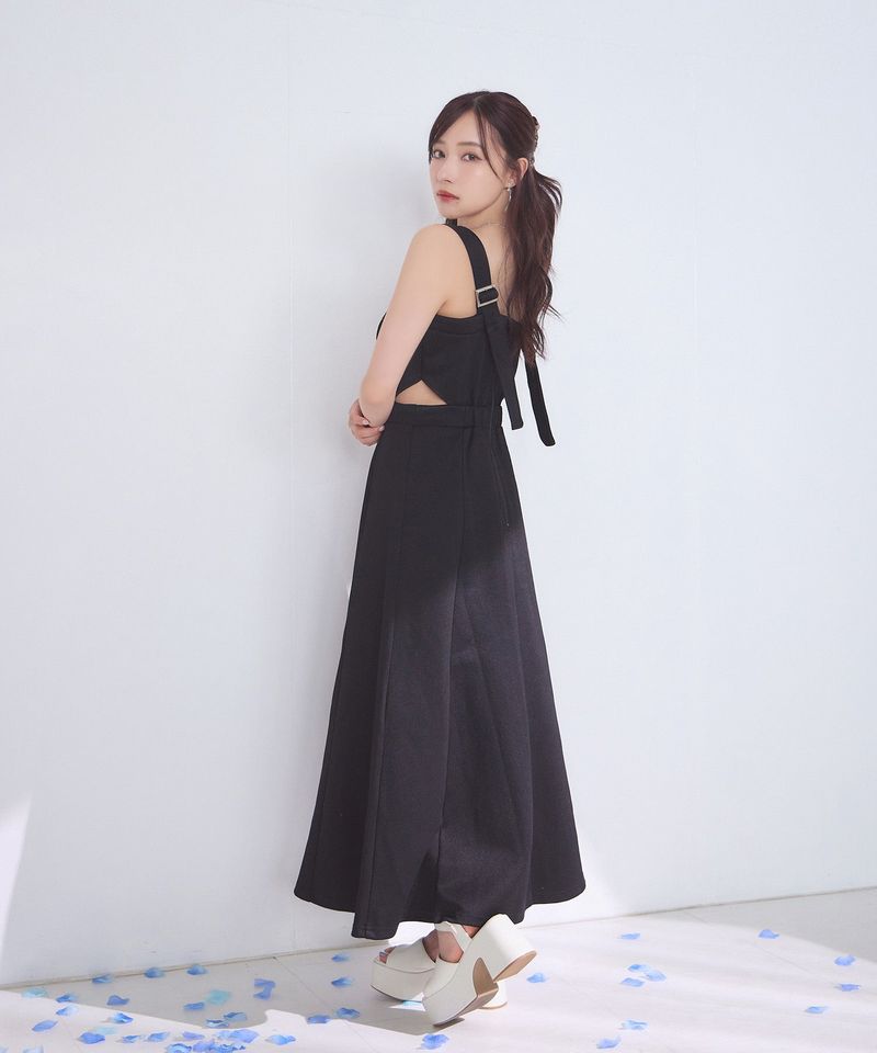 ANDGEEBEE（アンジービー）の「ヘリンボーンカットソージャンスカ（Dresses）」