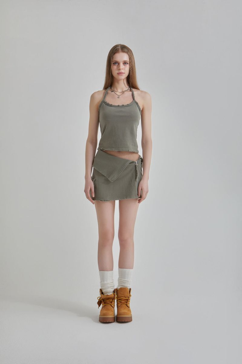 RIBBED SKIRT