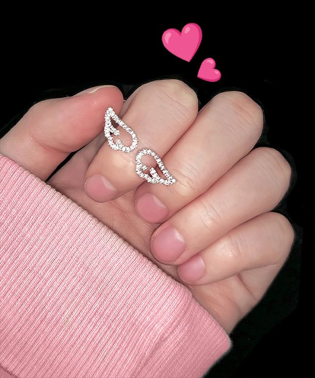 Angel Core Cubic Wing Ring