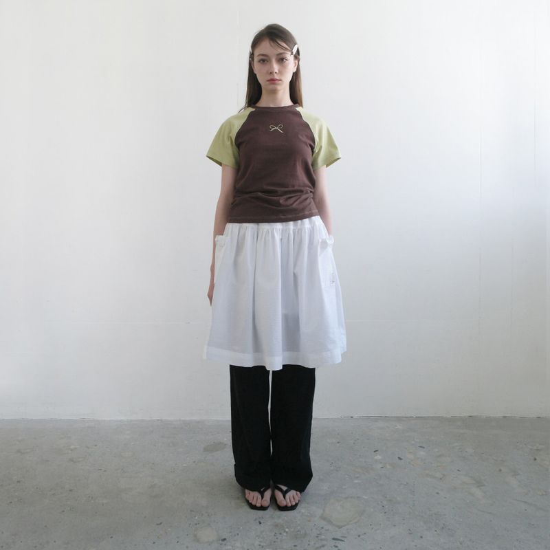 Brown/Olive Raglan T-Shirt