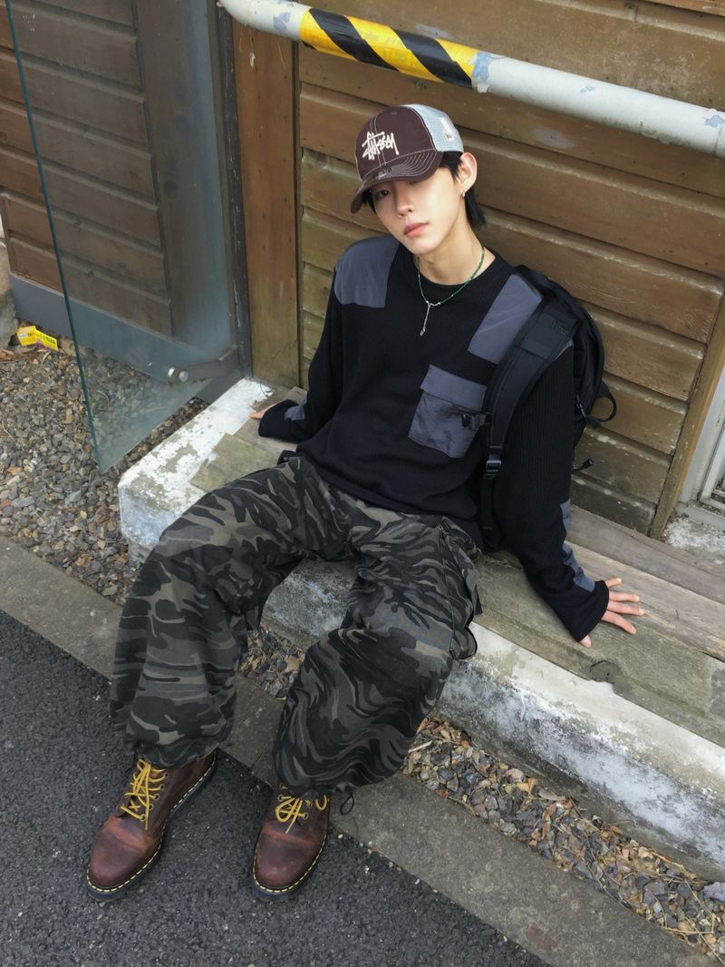 Birkin Camo Wide Pants 2C
