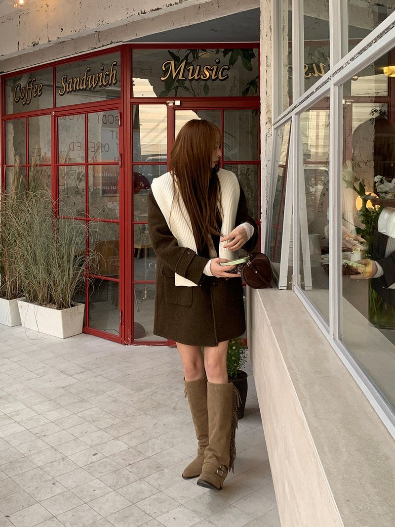 [MADE] BUTTERLIN WOOL ALPACA HANDMADE COAT