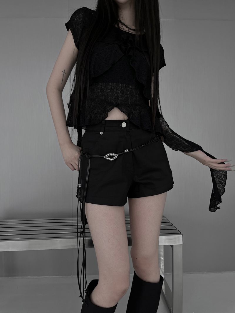 knot tie wrap belt