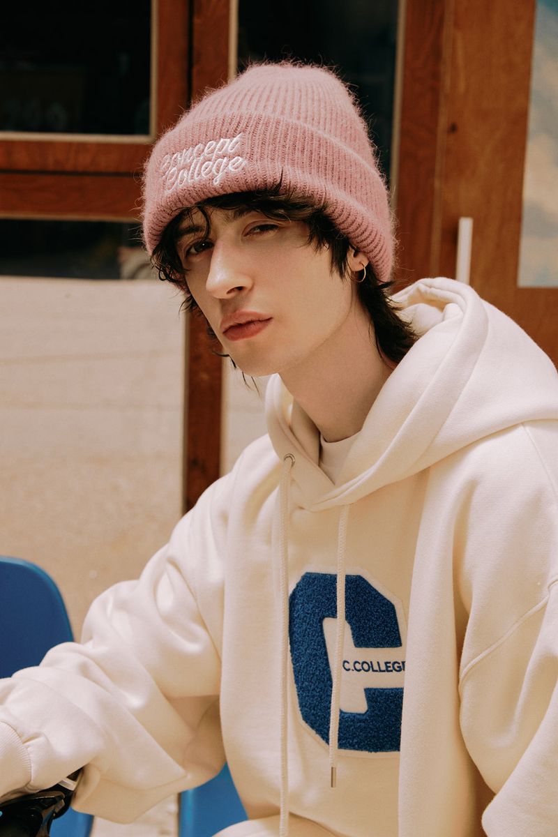 Soft Angora Light Purple Beanie [Unisex]