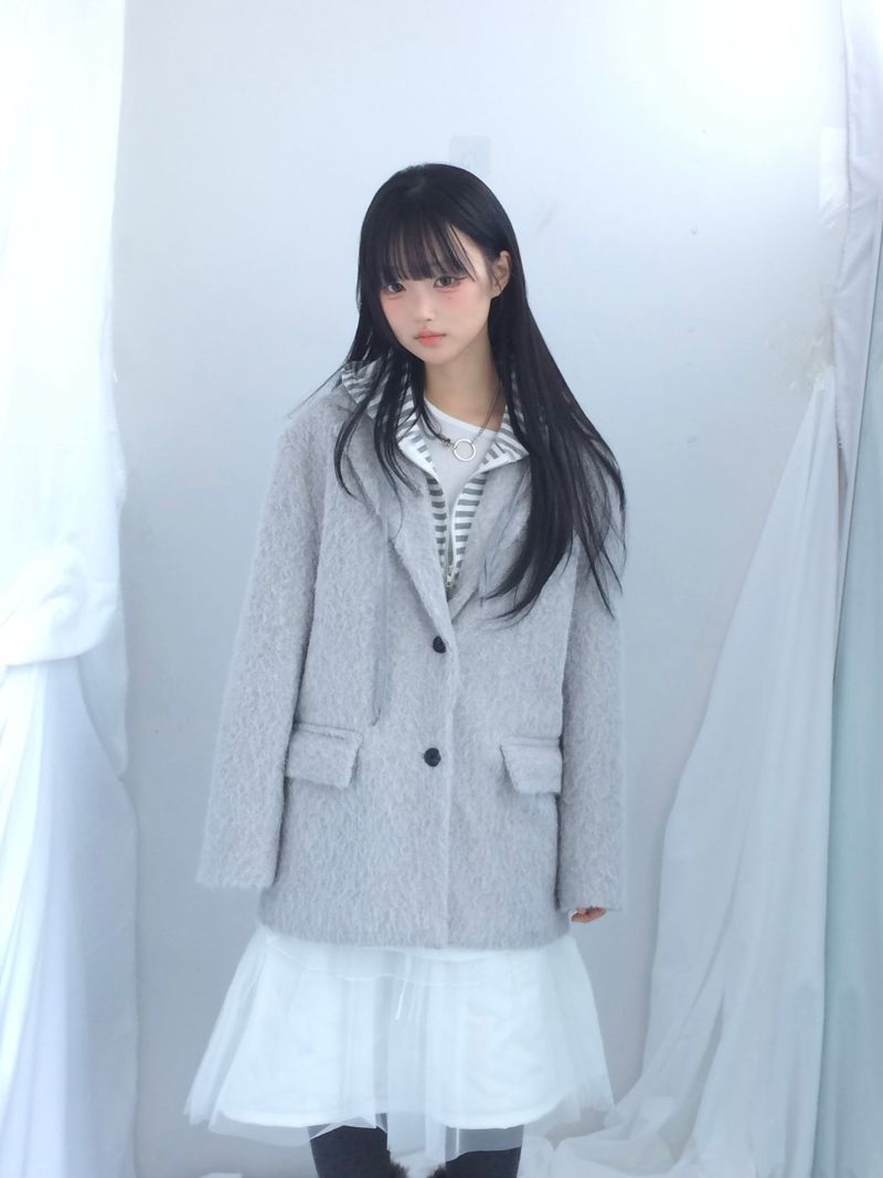 ner.ui.bin(ノエビン)の「Hairy cream jacket(Jackets/Outerwear)」