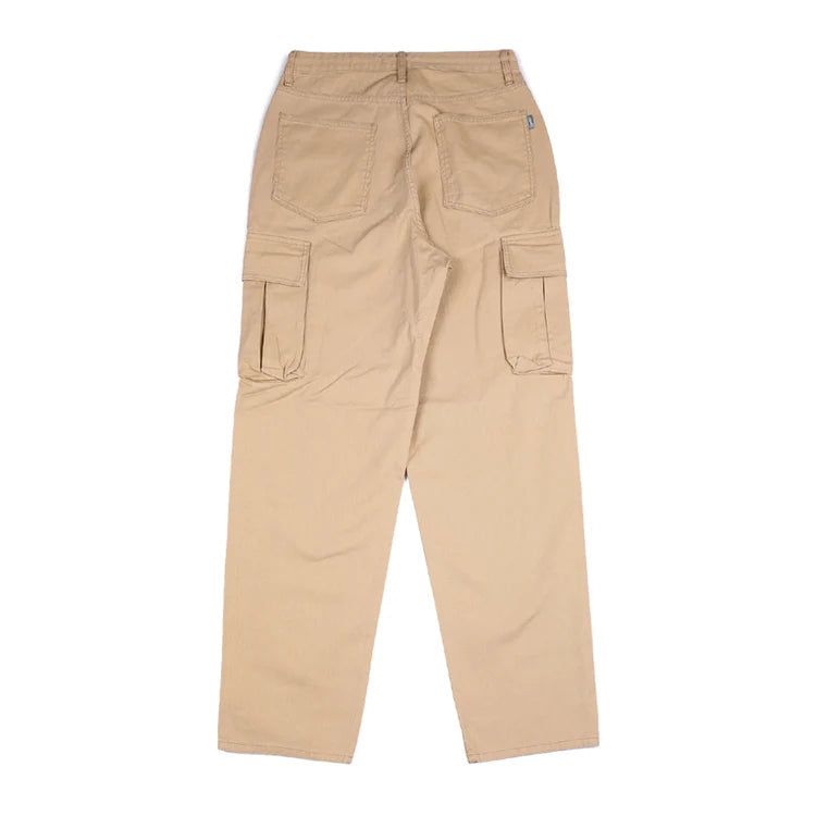 CARGO LOOSEFIT COTTON PANTS BEIGE