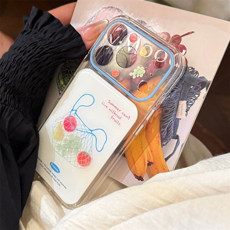 Fresh Fruit Shopping Bag iPhone Case