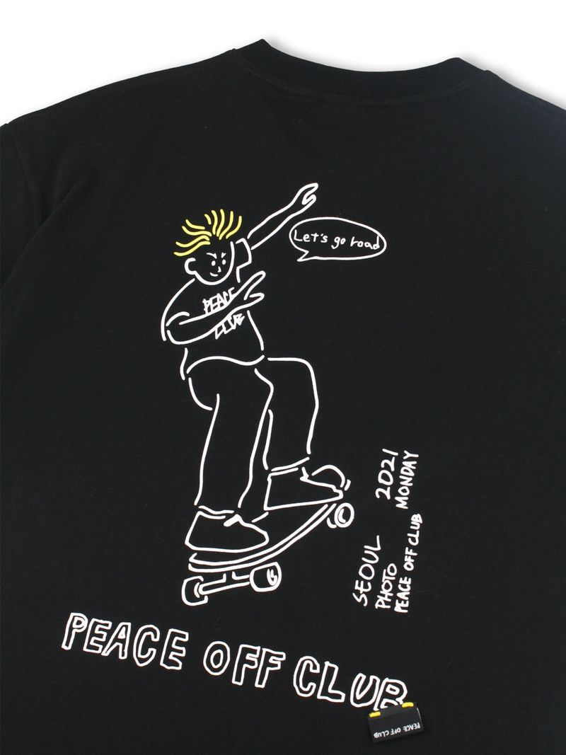 Board_Boy Short Sleeve Tee BLACK