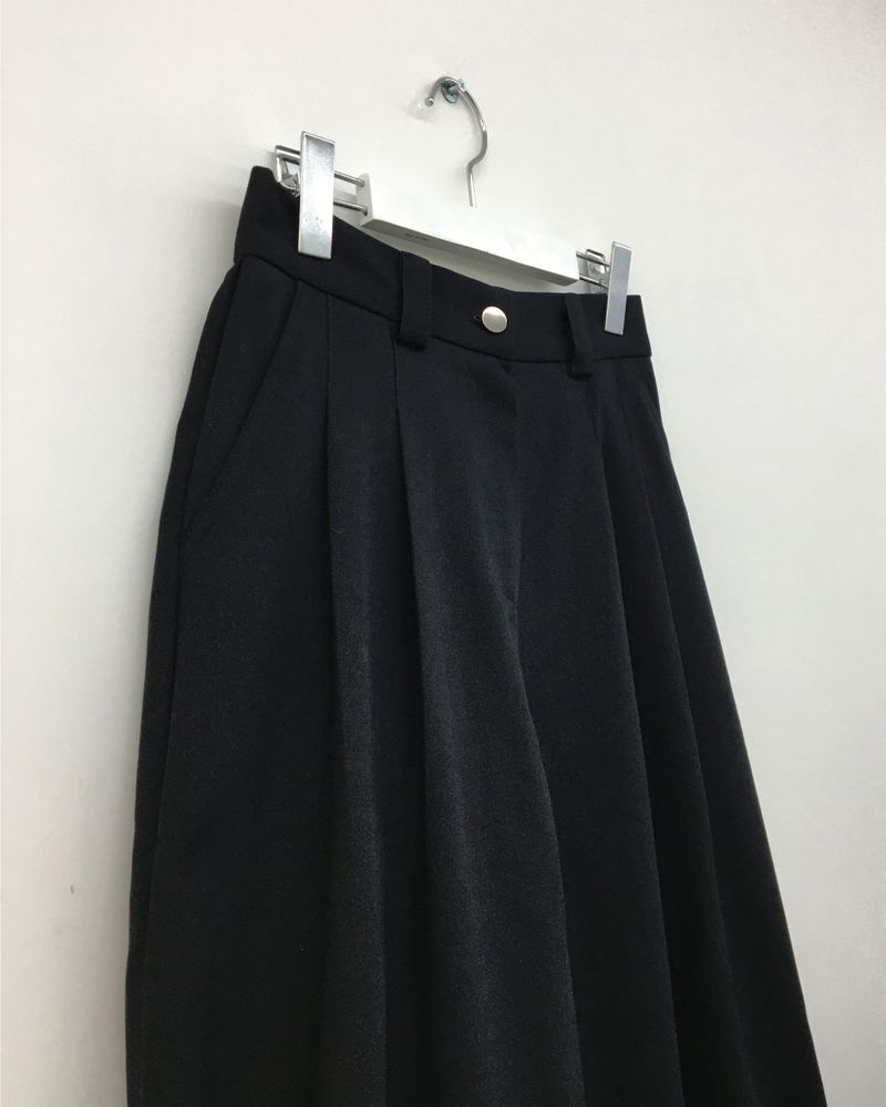 Lo-fi two-tuck slacks (3color)