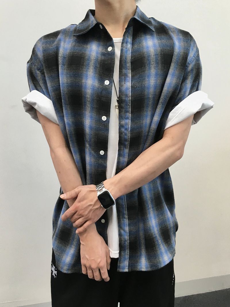 DISCERNMENT(ディサーンメント)の「Vina Check Soft Shirt 3C(Tops)」
