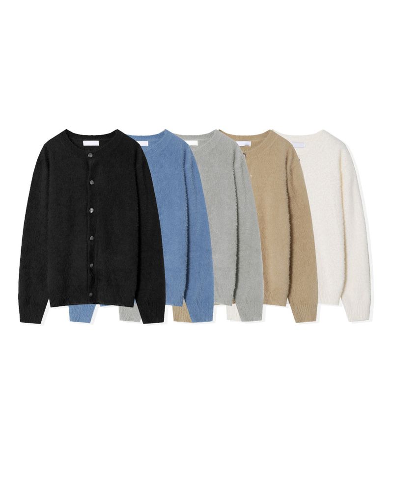 Halo Angora Round Cardigan