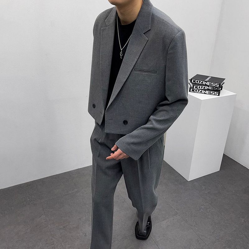 CR More Crop Double Jacket (Set - Up