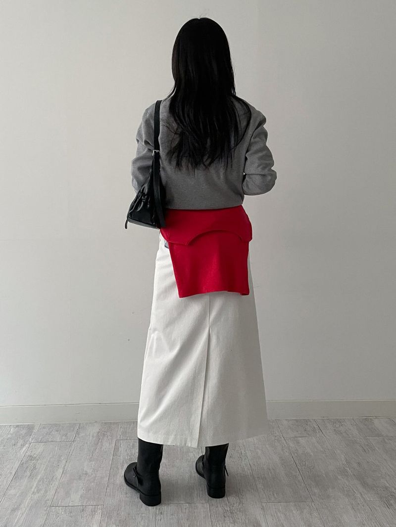 Ad Symbol V-Neck Loose-Fit Knit