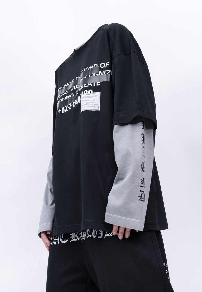 BBD Hidden Slogan T-Shirt (Black)