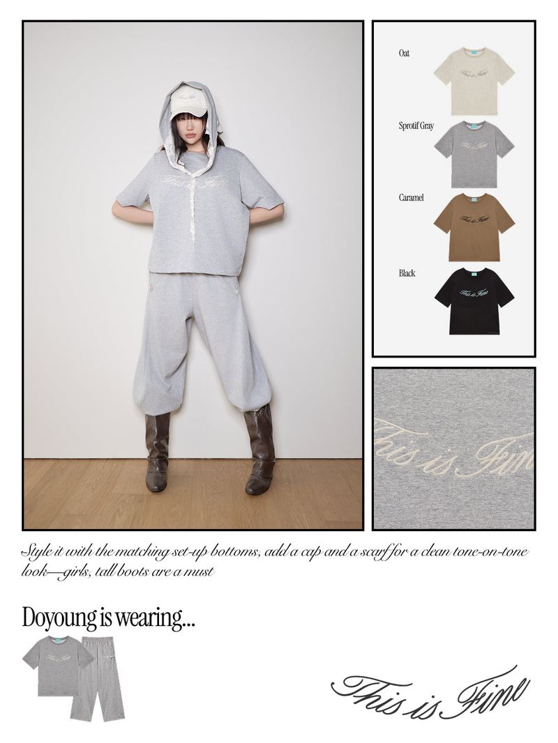 Oversized Signature Tee