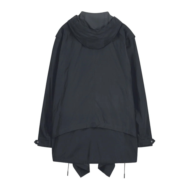 Draped Field Parka / Navy