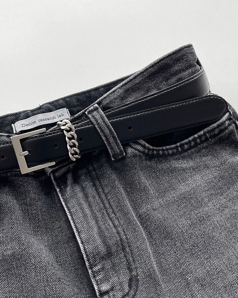 COZINESS（コジネス）の「NEXT 30MM chain Italian Natural Cowhide Belt（Fashion Accessories）」