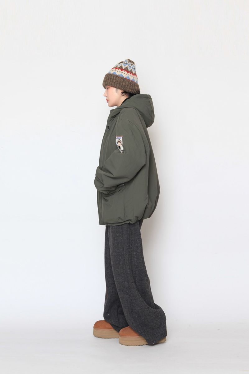 Mountain Patch Hooded Padding
