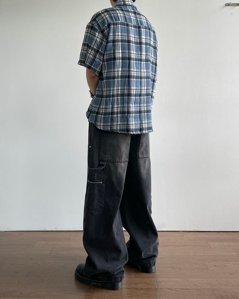 Leaf Double Knee Denim Pants