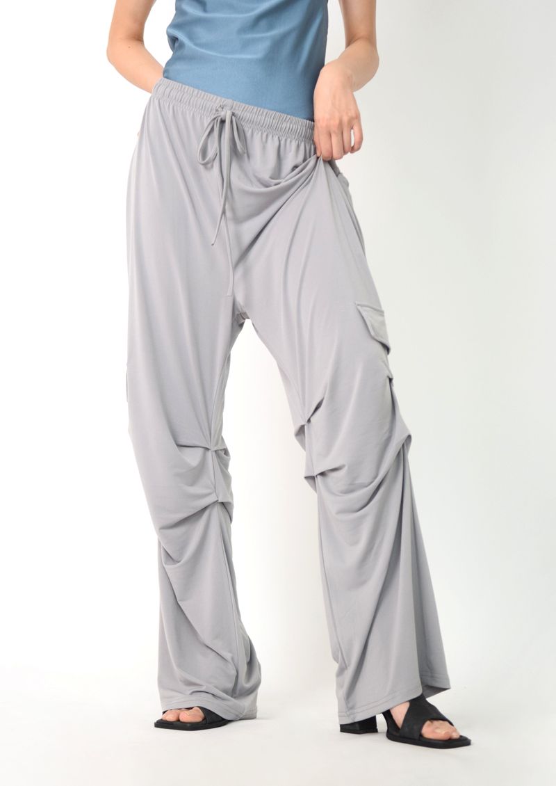 bottom shirring jogger pants