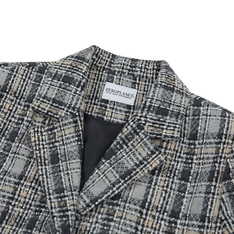 ツイードセットアップショートジャケット / Tweed Set-up Short Jacket [BLACK]