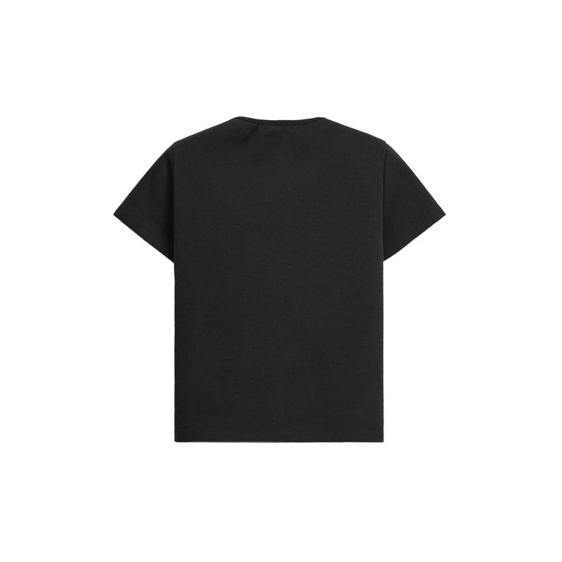 SLASH PINTUCK T-SHIRT (BLACK)