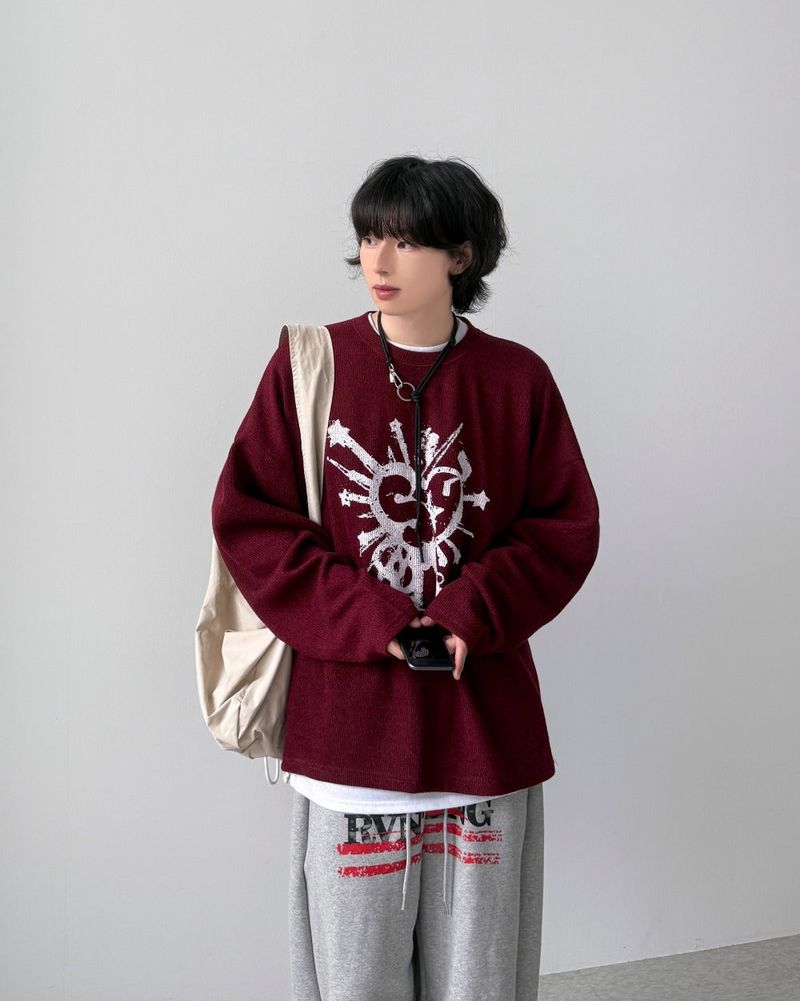 YOURNUS（ユアナス）の「Festa Loose Long Sleeve（Tops）」