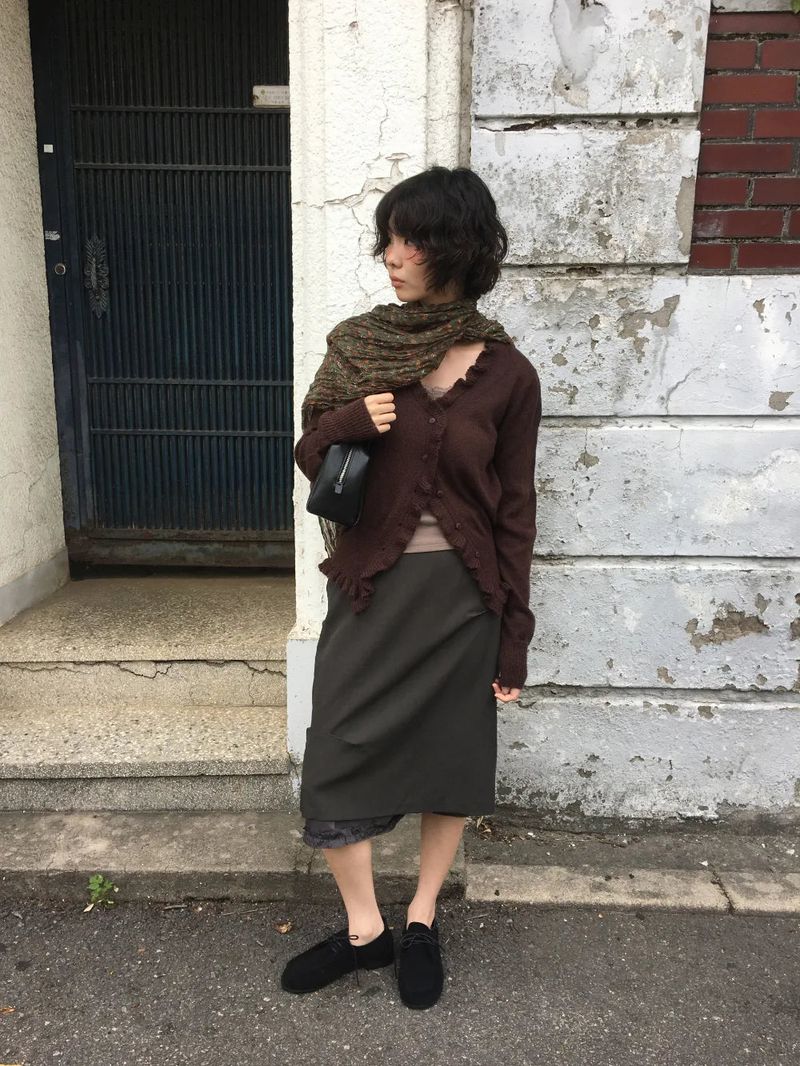 DUGGY（ダギー）の「センジラッフルカーディガン (4color)（トップス）」