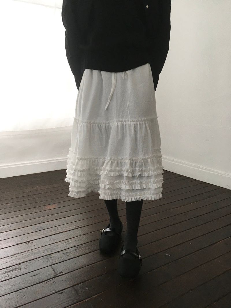 Flare Frill Skirt