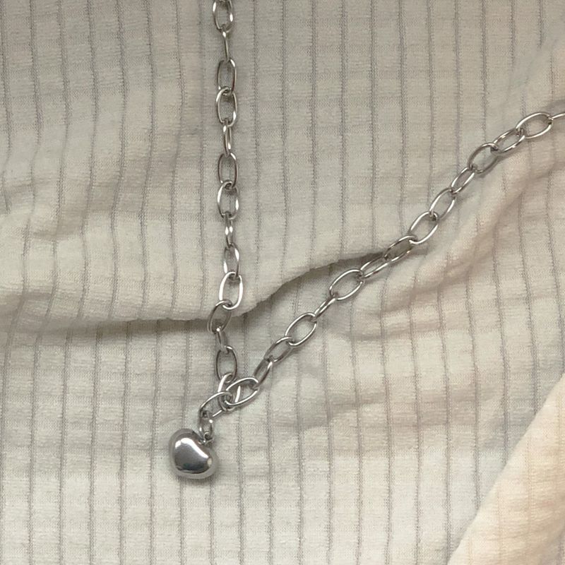 heart chain necklace