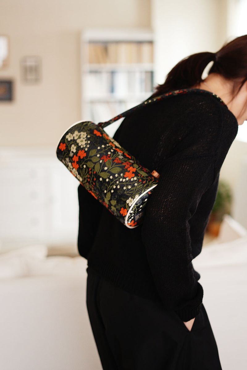 canny bag_black garden