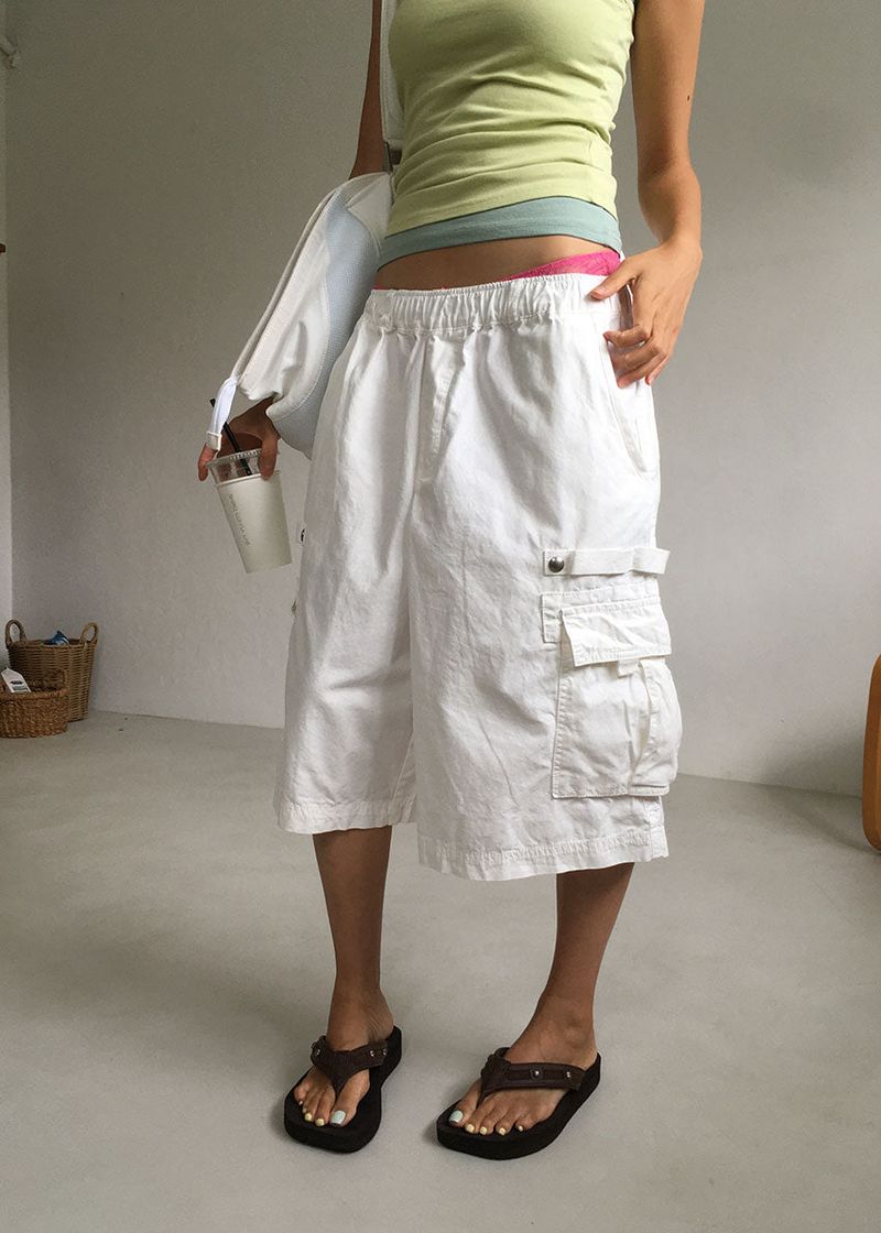 VINTAGE CARGO BERMUDA PANTS