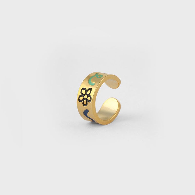 DOODLE EARCUFF(5mm) SILVER925(18K GOLD PLATED)